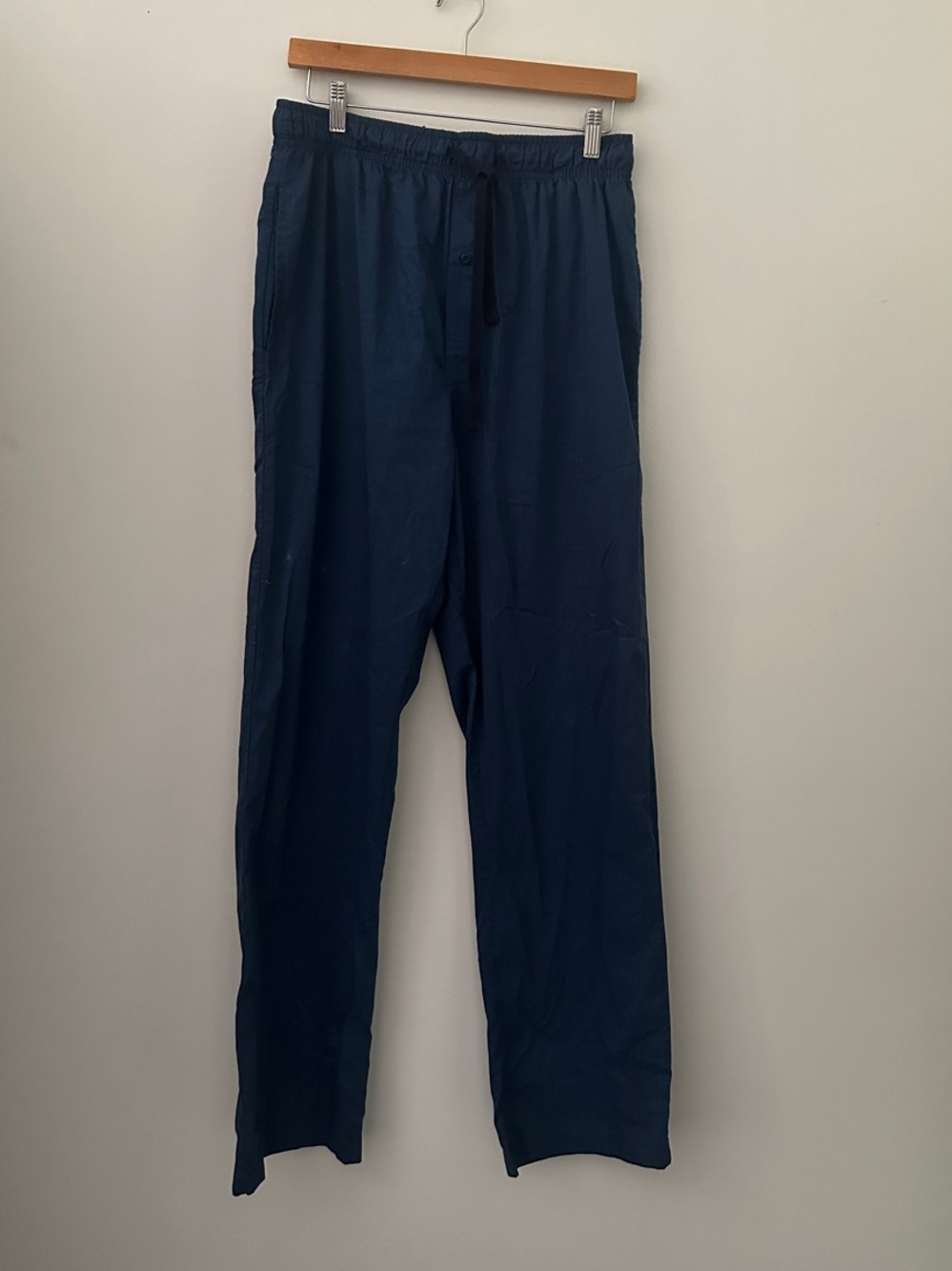 Hanes Men's Navy Drawstring Joggers